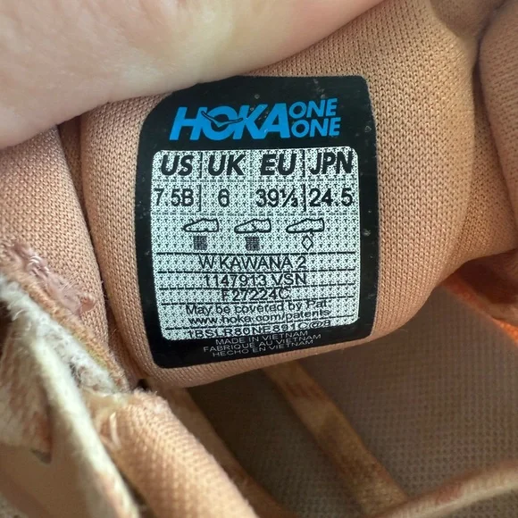 Hoka Kawana 2 Women’s Sneakers Sz: 7.5 - Picture 10 of 10